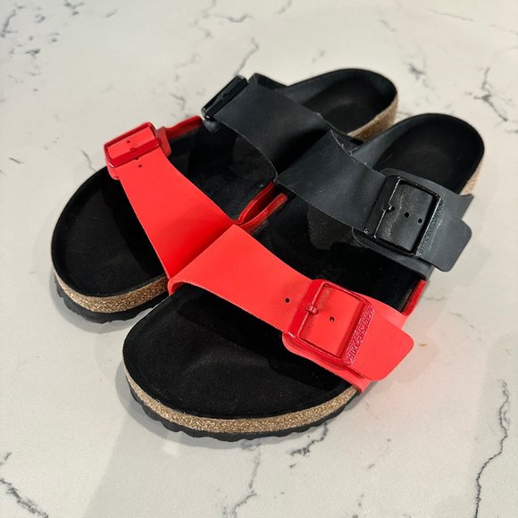 Birkenstock Arizona - Men's 9-9.5 | 42 Eur - Leather - Rare Colorway! - Picture 4 of 6